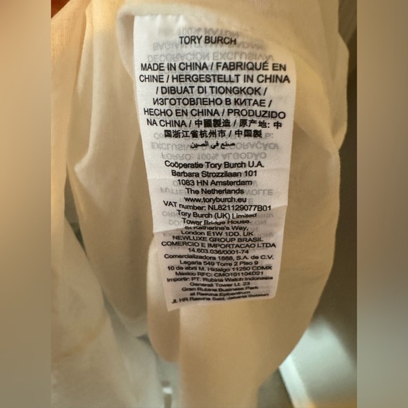 Tory Burch printed cotton shirt dress. Size medium - Picture 5 of 5